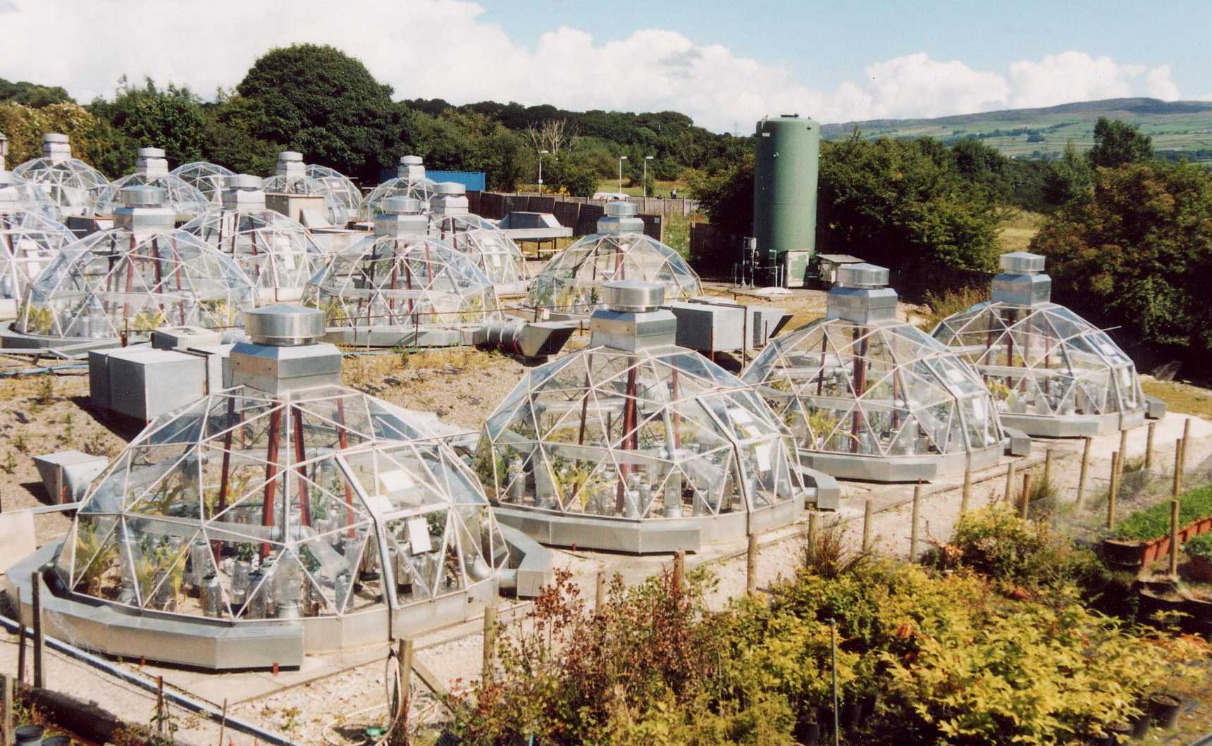 The array of solardomes